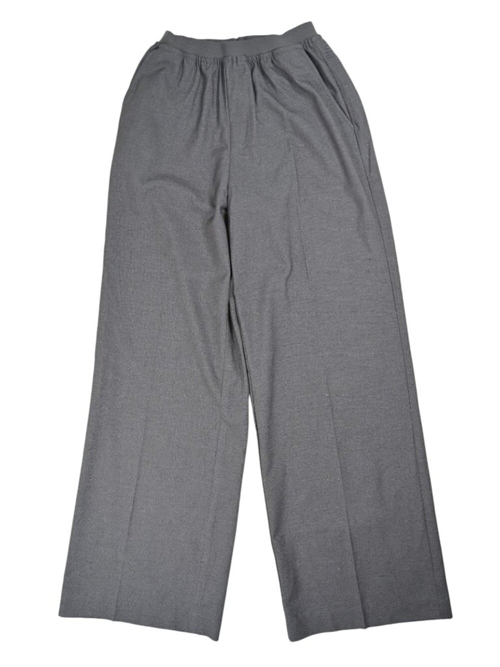 TheCoutureClub Tailored Waistband Detail Trousers in Grey